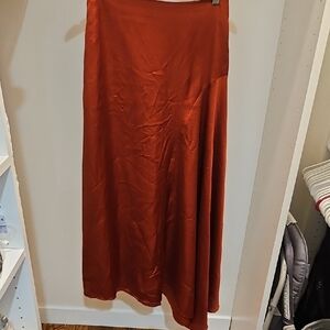 Elegant Rust Skirt